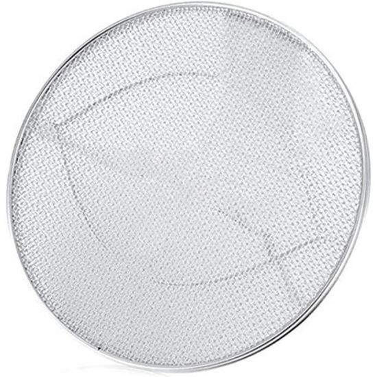 MagiDeal Écran Anti-Éclaboussures 25CM - Couvercle De Poêle à Mailles Fines Avec Poignée Confortable