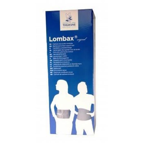 Thuasne Lombax Original Ceinture Lombaire Hauteur 21cm Taille 3