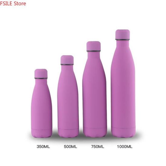 Gourde Isotherme En Inox 350/500/750/1000 Ml – Bouteille Thermique Pour Boissons Chaudes Et Froides, Idéale Pour Le Sport Et Les Enfants