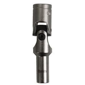 Douille bougie cardan 8mm 3/8