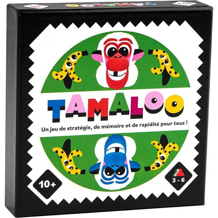 TAMALOO - Nouveau Jeu de Cartes a Jouer en Famille ou Amis- Strategie Memoire Rapidite Bluff - Jeux de Societe Fun pour Tous