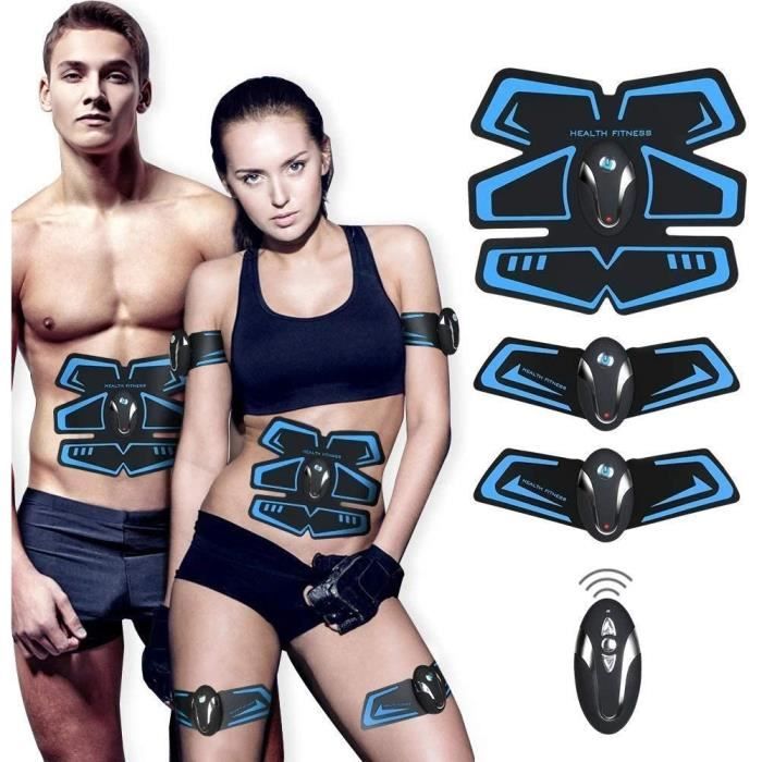 Electrostimulateur Musculaire,Ceinture Abdominale Electrostimulation USB Charge,Appareil Abdominale Stimulation