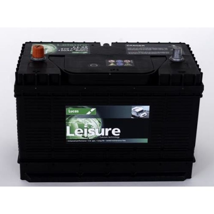 Batterie de démarrage Loisirs/Camping-cars Lucas Marine Starter GR31 LL35 12V 120Ah / 900A