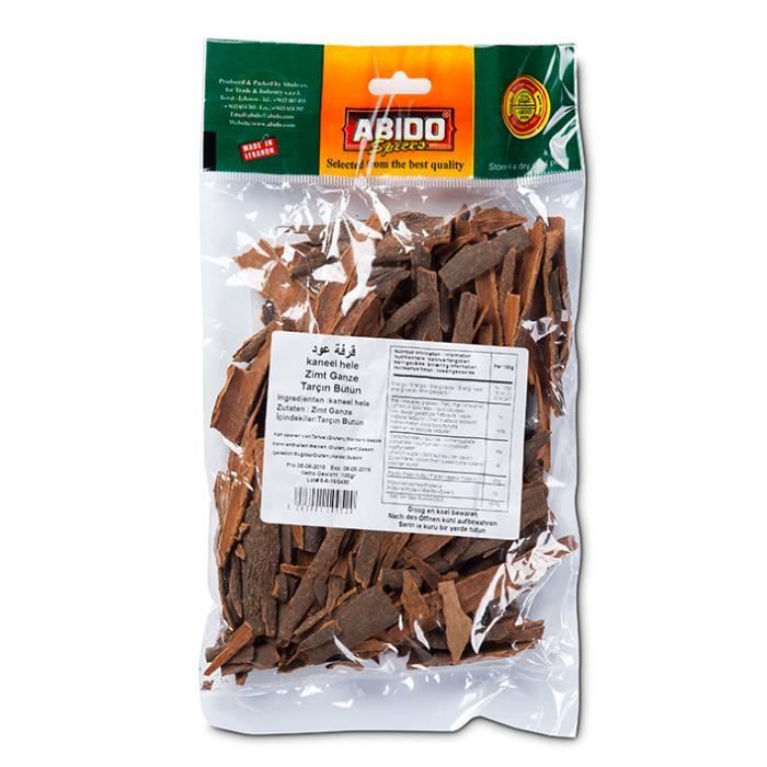 Cannelle en bâtons 100 gr ABIDO