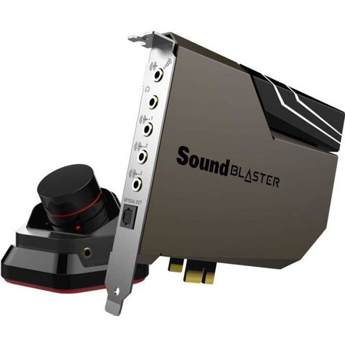 creative labs creative sound blaster ae-7 soundkarte pcie noir noir Noir