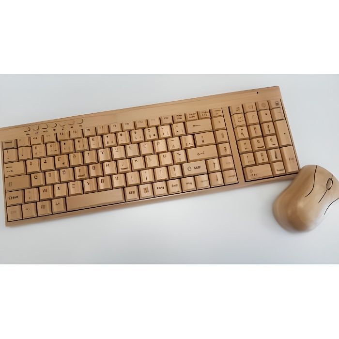 KIT Clavier Souris bambou