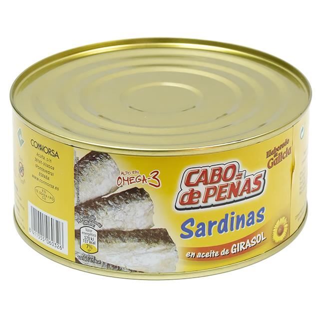 Sardines (petites) à l'huile RO 550 Cabo d peñas