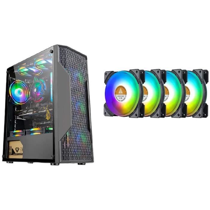 BOITIER PC PANNEAUX LATERAUX Boitier Aerocool MidTour ATX PC Gaming Computer Case Ameacutenagee Acrylique Panneau Lateacutera300
