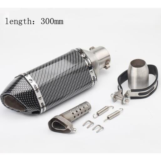 Echappement novus,Silencieux d'échappement universel, 36 51mm, Ak, modifié, pour moto, Scooter, Pit Bike, Dirt - Type A14-300MM