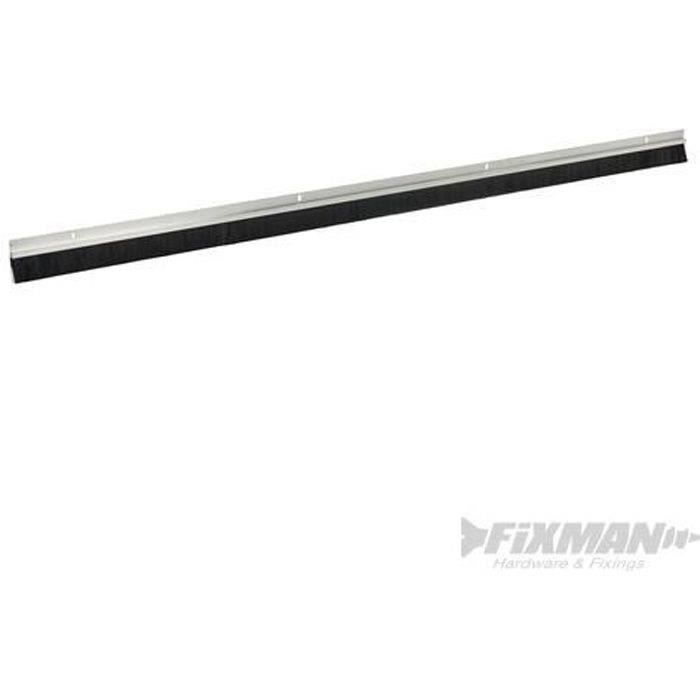 SILVERLINE Bas de porte de garage - Poils de 25 mm