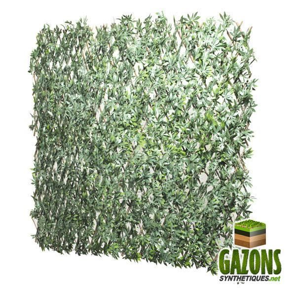 Treillis Extensible Feuilles de Vigne Vierge Verte 1m x 2m