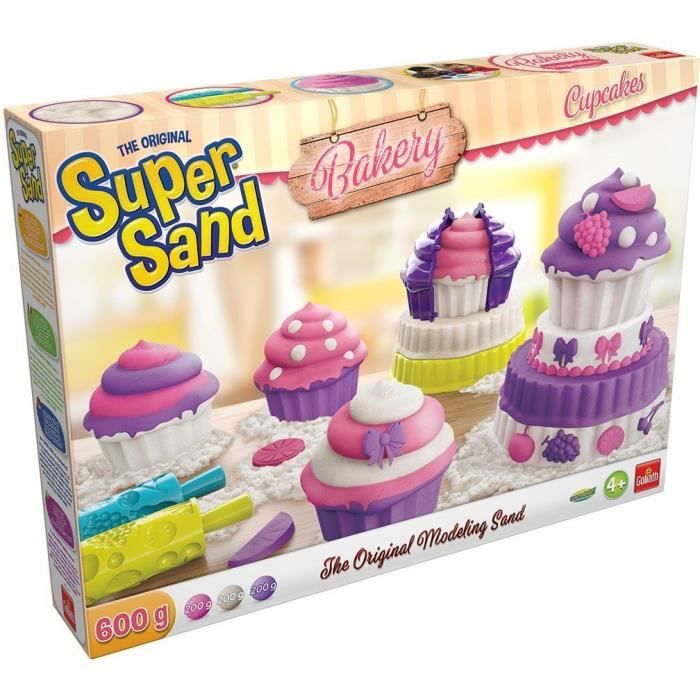 Goliath - Super Sand Cupcakes - Loisir créatif - Sable à modeler - Be Creative