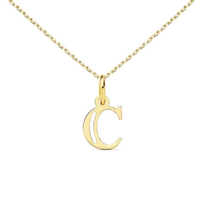 Collier - Pendentif Lettre \