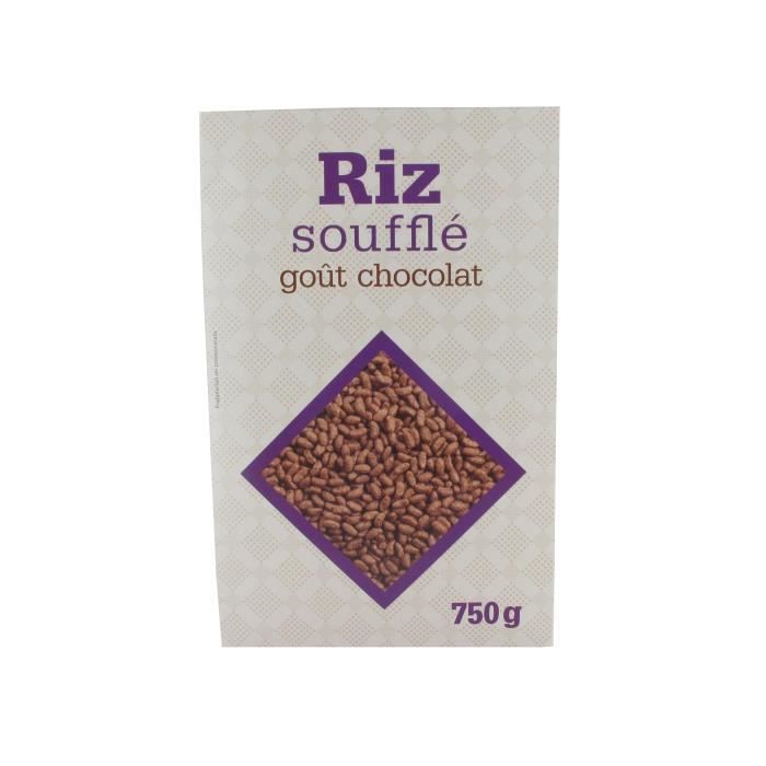 Céréales riz soufflé goût chocolat - 750g