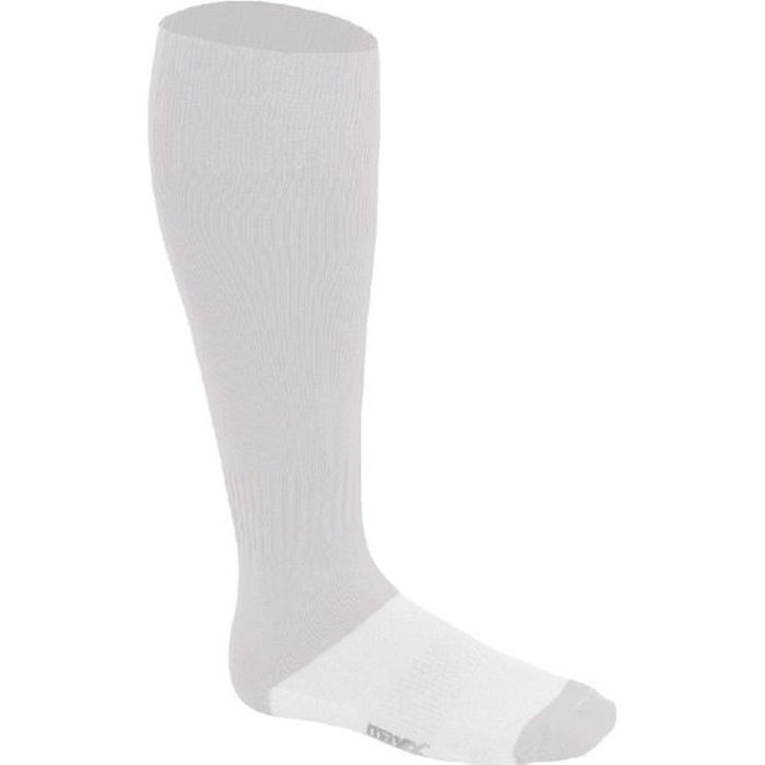 Chaussettes de Football montante Austra blanche Adulte / Enfant