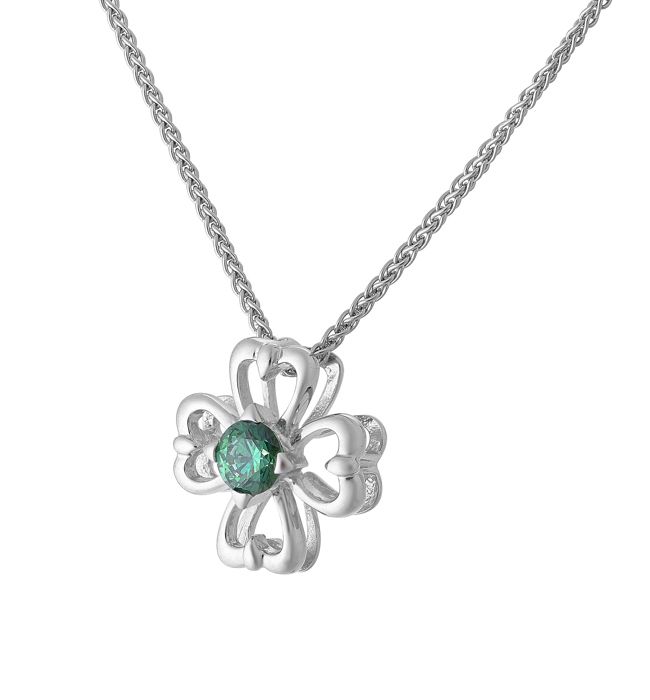 ORPHELIA SILVER Collier avec pendentif pour Femmes en Argent sterling 925 Argent-ZH-7081