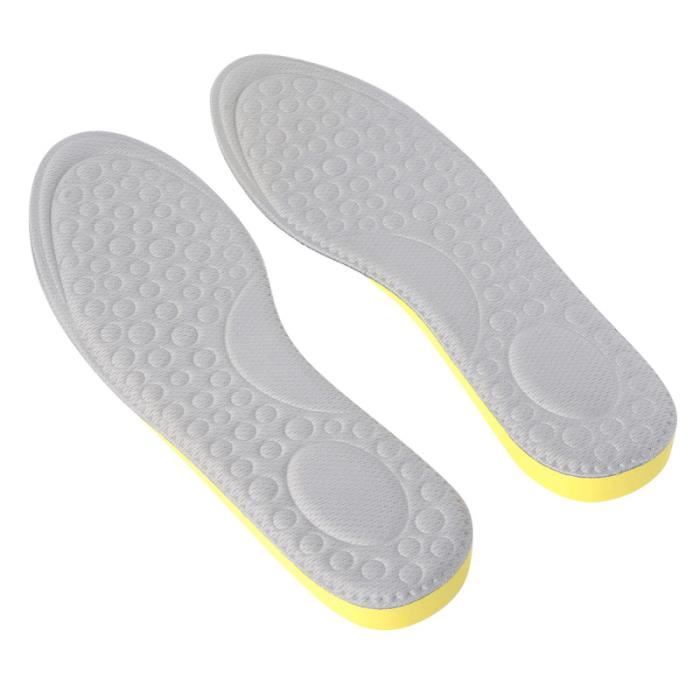 1 paire de semelles en EVA de 1,5 cm. Doublure confortable invisible de SEMELLE ORTHOPEDIQUE - COUSSINET - DOIGTIER - ECARTEUR