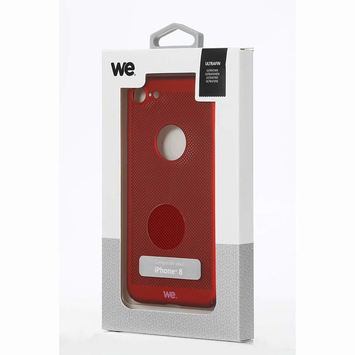 Coque de protection oxygène We pour IPhone 8 Rouge