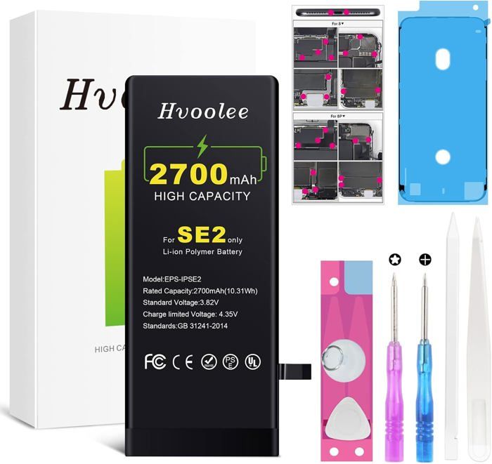 Batterie Interne Neuve Pour IPhone SE 2020 - Marque OuiSmart - Avec Outils De Remplacement