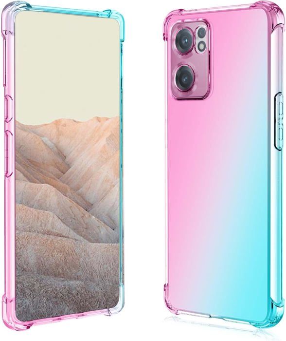 Custodia Silicone TPU Per Oppo Find X5 Lite – Cover Lavanda Con Cordino Rimovibile, Antiscivolo E Antiurto!