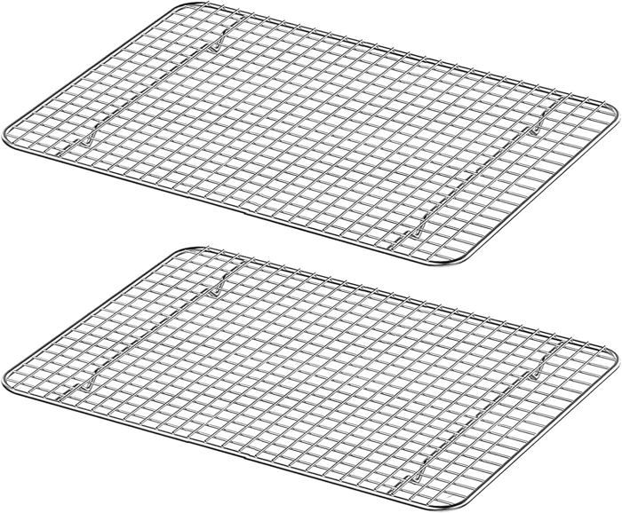 Vvikizy Grille De Cuisson Grille De Refroidissement à Rôtir En Acier