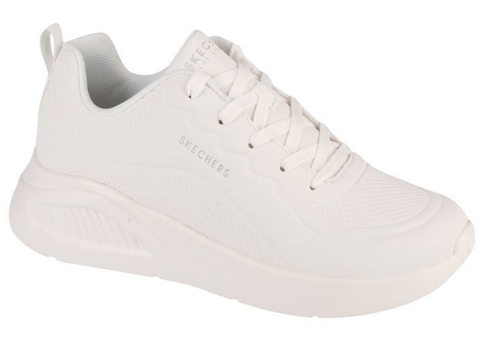 Skechers Baskets Sneakers Femme Blanc Skechers Uno Lite-Lighter One