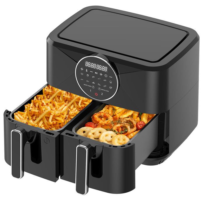 Jvareaty Panier De Friture à Air En Acier Inoxydable Pour Ninja Foodi DT251 DT201 DT200 - Accessoire Parfait