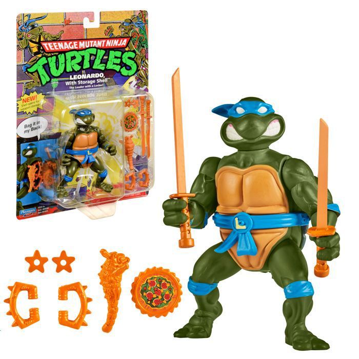 Tortues Ninja Figurine Articulée 10 Cm – Michelangelo Classique, Jouet Collection Dès 4 Ans Giochi Preziosi