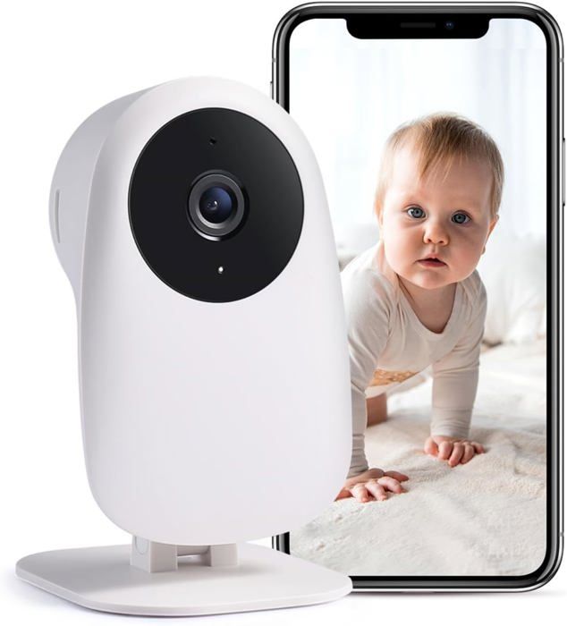 Baby Caméra Wifi,Babyphone 1080P Et Audio À 2 Voies,Avec Détection De ...