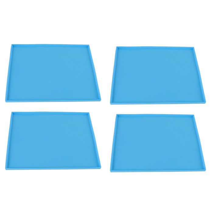 Tapis De Cuisine - GOTOTOP - Lot De 5 - Silicone De Qualité Alimentaire