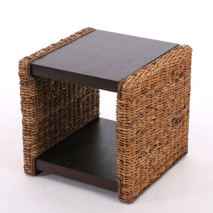 Table d appoint table de chevet tabouret lucca rotin tissage banane 04_0008506