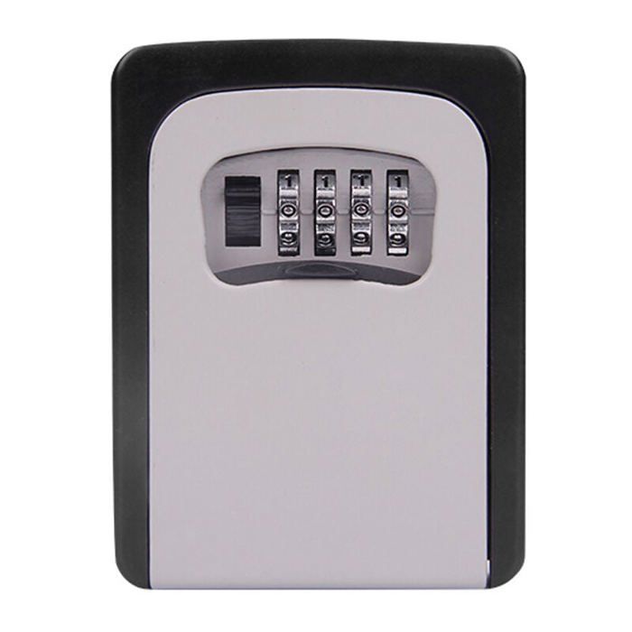 Coffre-fort à Clés D'extérieur Avec Combinaison à 12 Chiffres, étanche Et Mural, Pour Maison