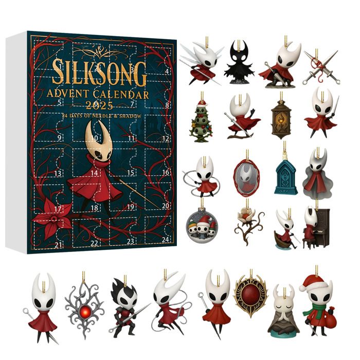 Hollow Knight Silksong Calendrier De L'Avent 2025, 24 Jours