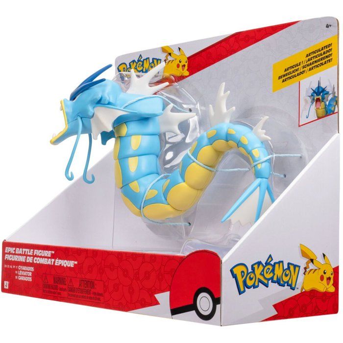 Figurine Pokémon Epic Battle Léviator POKEMON 30 cm articulée socle inclus