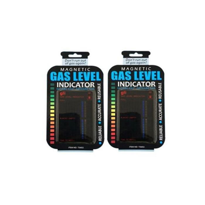 2 Indicateurs Niveau Gaz Magnétiques Pour Bouteilles Propane Butane - Réutilisables Camping