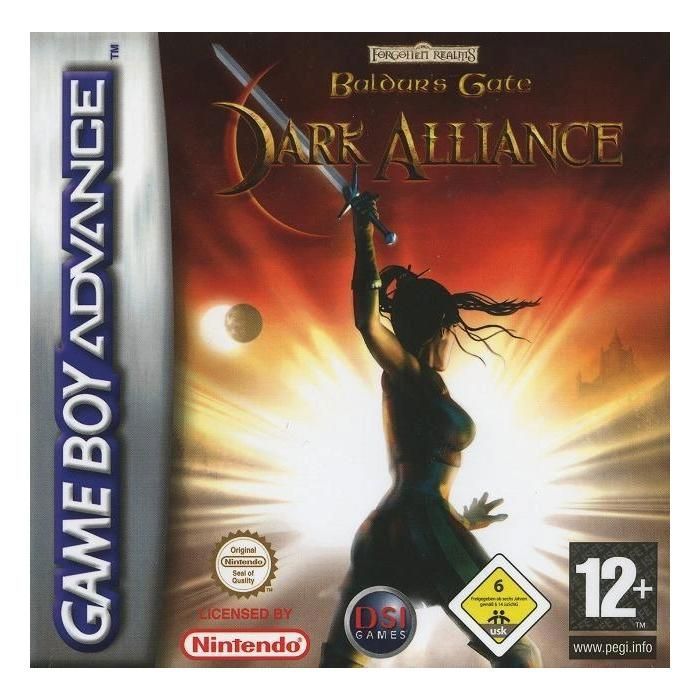 Destination Software Baldurs Gate Dark Alliance Gameboy Advance