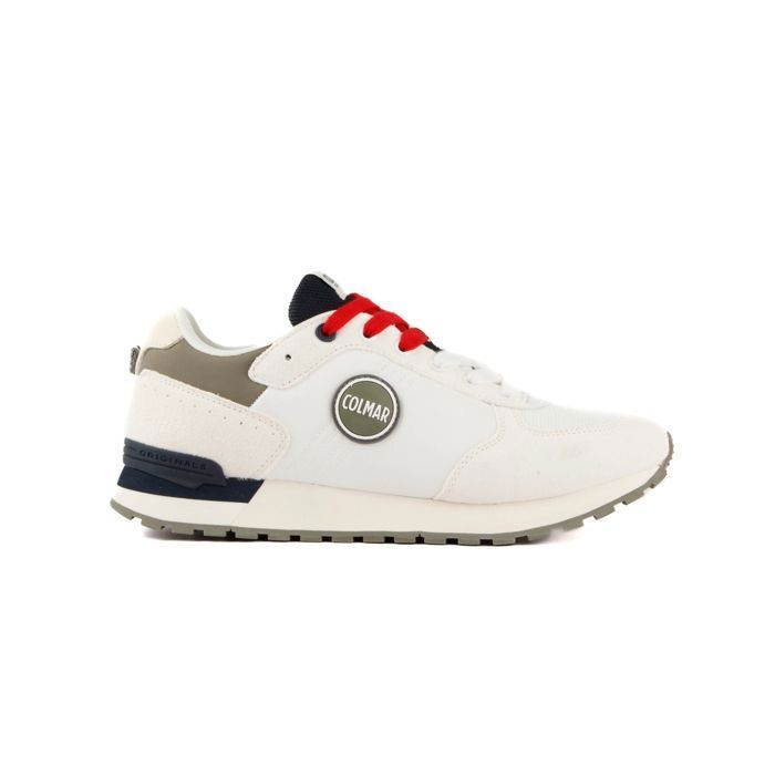 Colmar Basket Colmar Homme Original travis block Blanc Synthétique