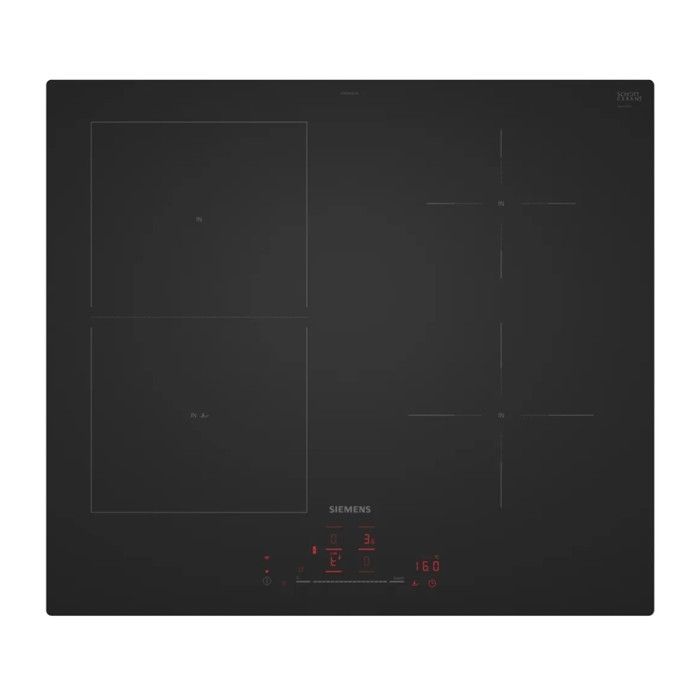Plaque induction Siemens iQ500 ED61AHSC1E 4 zones touchSlider Home Connect - vue 2