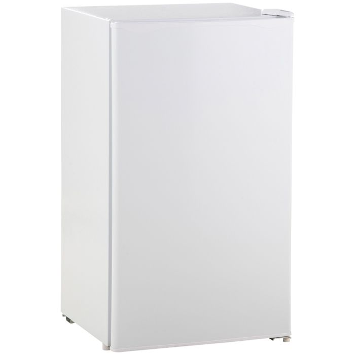 Petit réfrigérateur réversible à une porte de 91 L avec congélateur et température réglable blanc