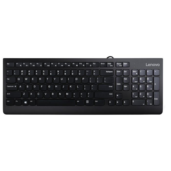 Clavier LENOVO 300 USB USB filaire Disposition EN US