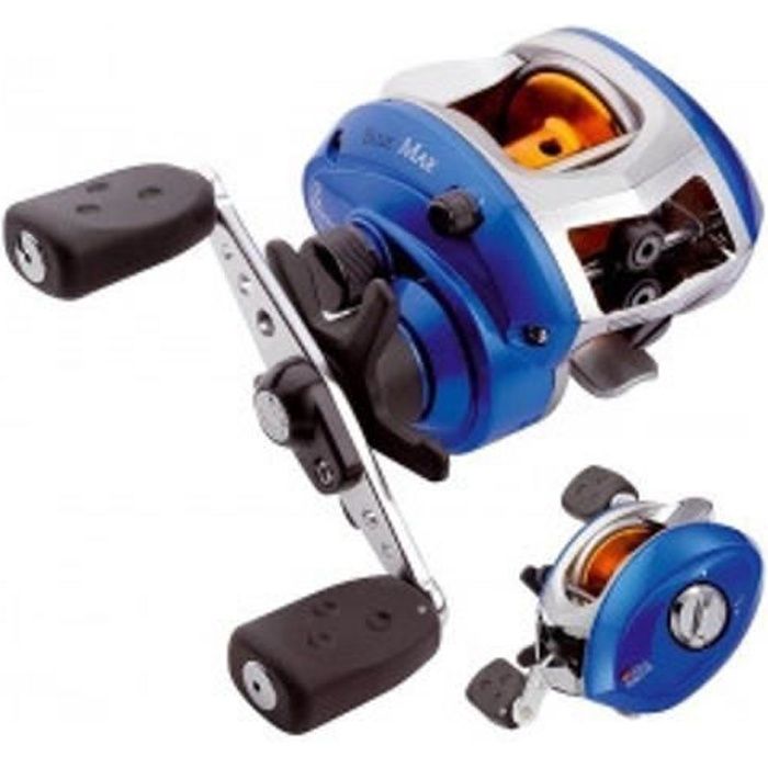 Moulinet Baitcasting Abu Garcia Ambassadeur Max 3600 - Noir - Occasion Révisé, Prêt à Pêcher
