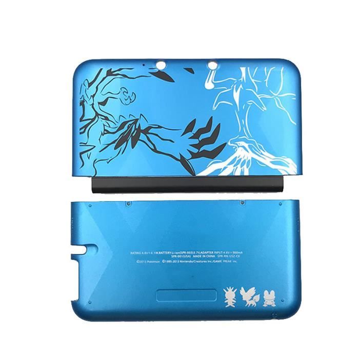 Deal4GO Kit De Coque Avant Et Arrière De Rechange Pour Console Nintendo 3DS XL/3DS LL 2012 Bleu