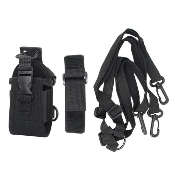 Le noir Porte sac Radio ceinture de pompier bandouli re