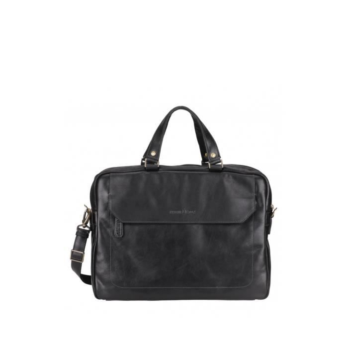 Porte documents Arthur et Aston Ref 61780 A Noir 40 30 12 cm