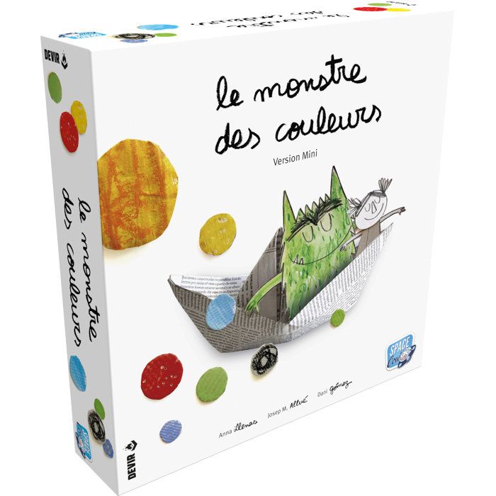 Jeu Coopératif Asmodee Le Monstre Des Couleurs Mini SCOCMT0101FR – Éducatif Dès 3 Ans - vue 8