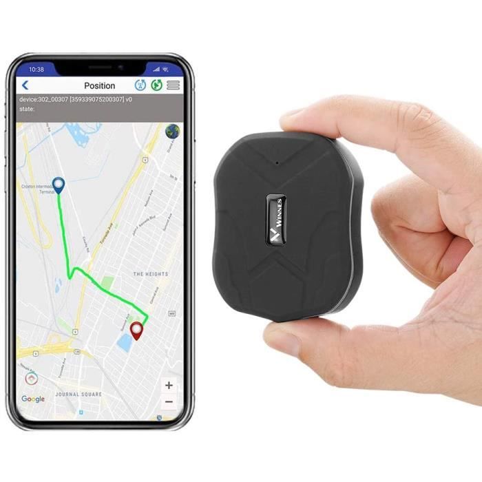 Mini Traceur GPS Voiture Espion Étanche Dispositif Antivol Anti-Perte de  Localisation avec Alarme de Vibration Notification par A8 - Cdiscount Auto