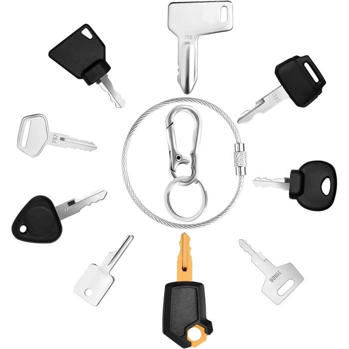 3 Porte-Clés Clavier à Boutons – Jouet Anti-Stress, Cliquable, Portable, Idéal Pour Bureau, Sac à Dos