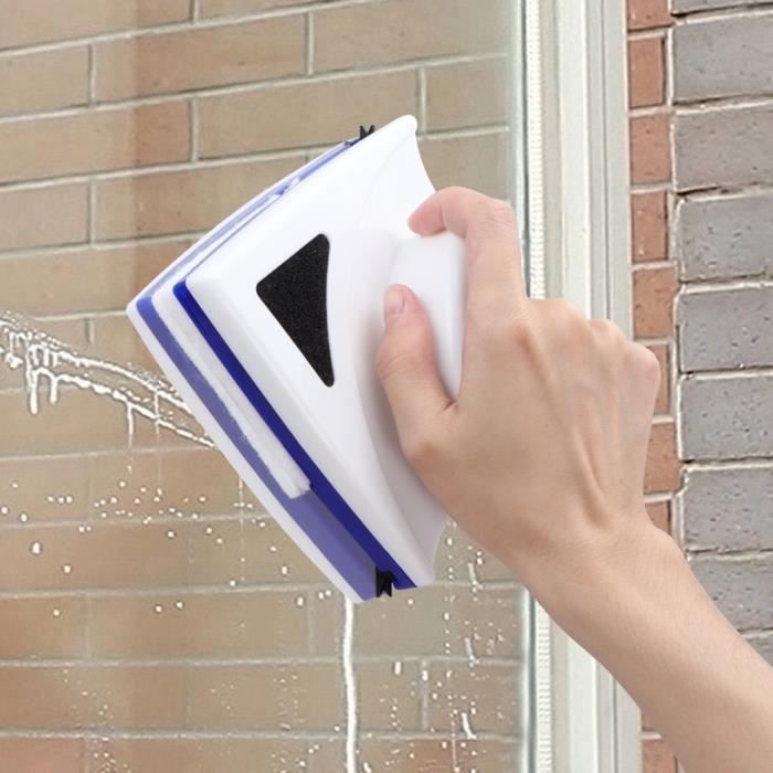 Outil à la maison nettoyage surface d'essuie-glace nettoyeur brosse vitre magnétique à double face_BOB