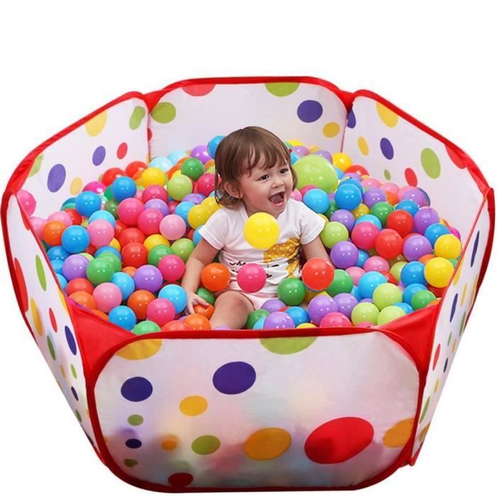 Jeu D'Adresse YENRL parc à balles pour enfants avec sac de rangement à  glissière - Cdiscount Jeux - Jouets