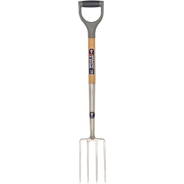 Spear & Jackson Select Couteau à Bordure En Acier Inoxydable - Outil De Jardinage Pour Bordures De Pelouse Nettoyées